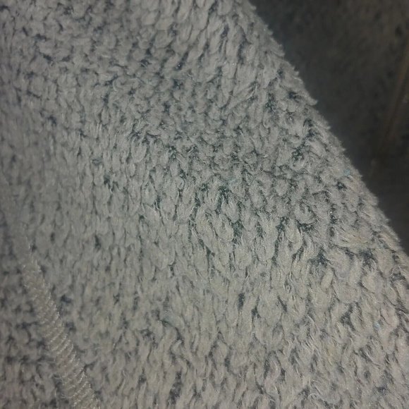 Patagonia Women's M Fleece Jacket Full Zip Gray Deep Pile Outdoor Adventure - Picture 6 of 11